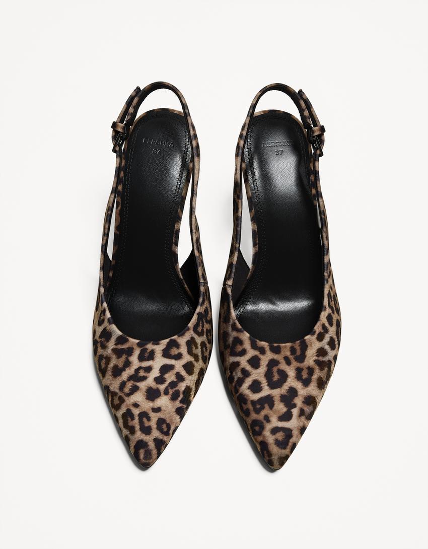 Zapato tacón animal print destalonado-Leopardo-3