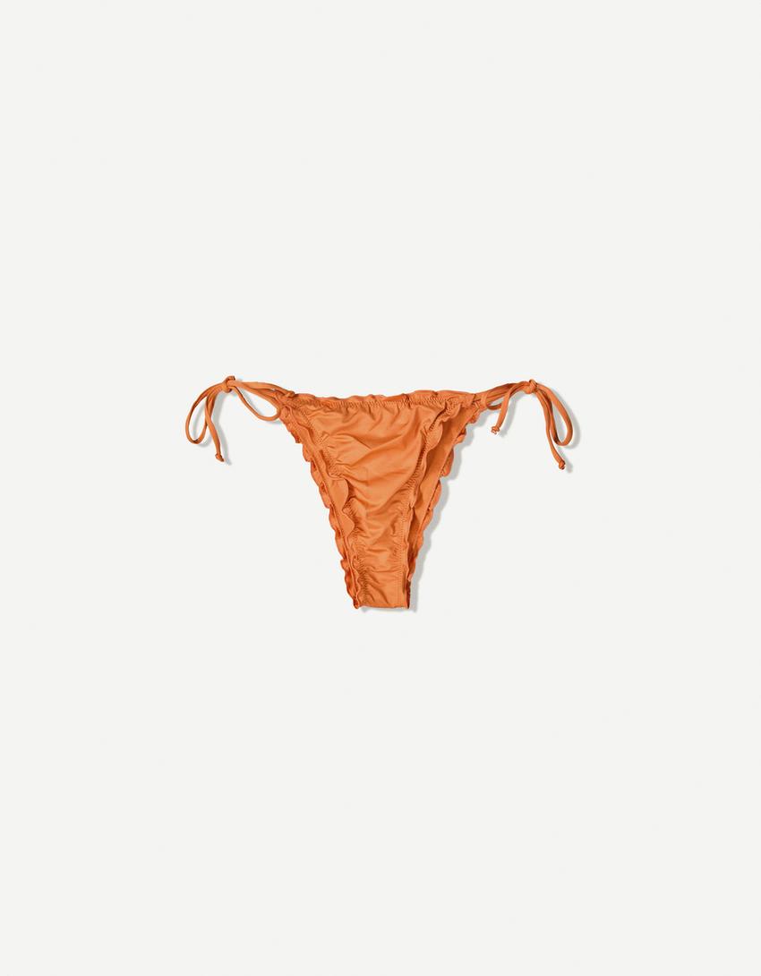 Cuecas de biquíni curly-Laranja-3