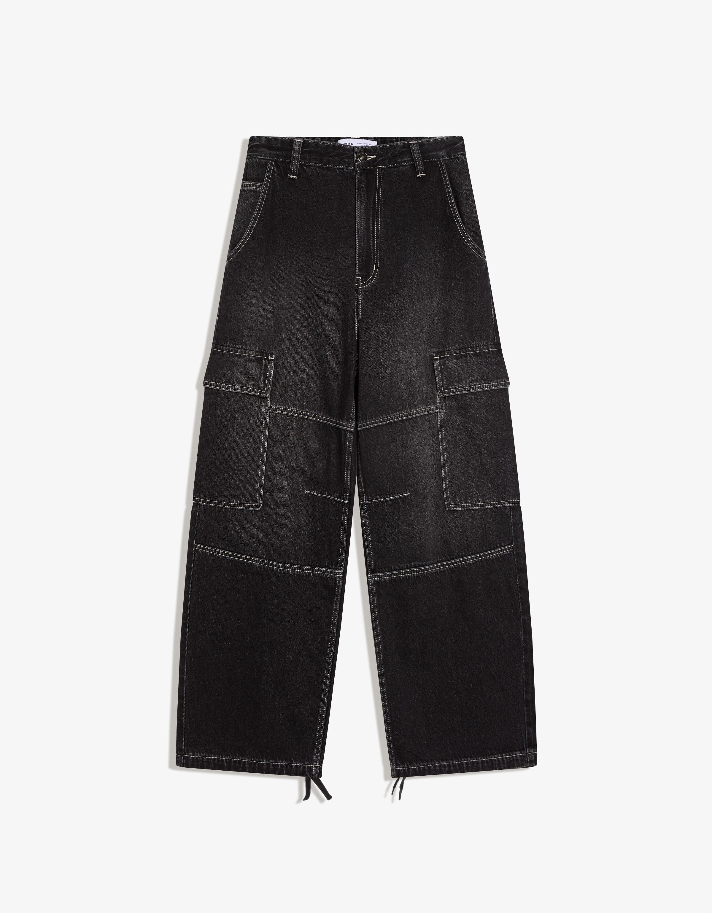 Parachute cargo trousers