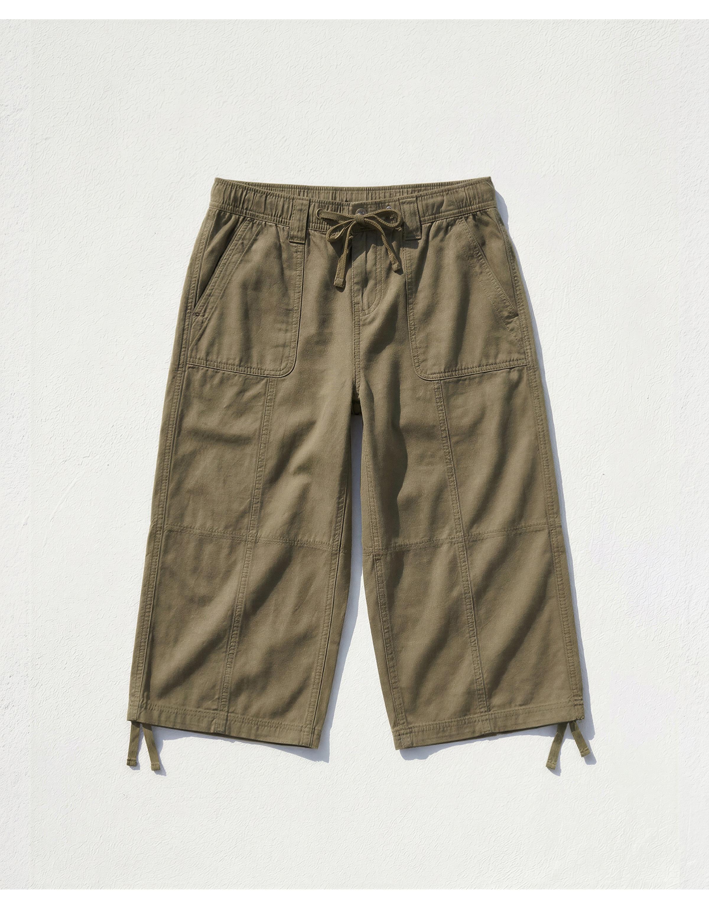 Capris — Khaki