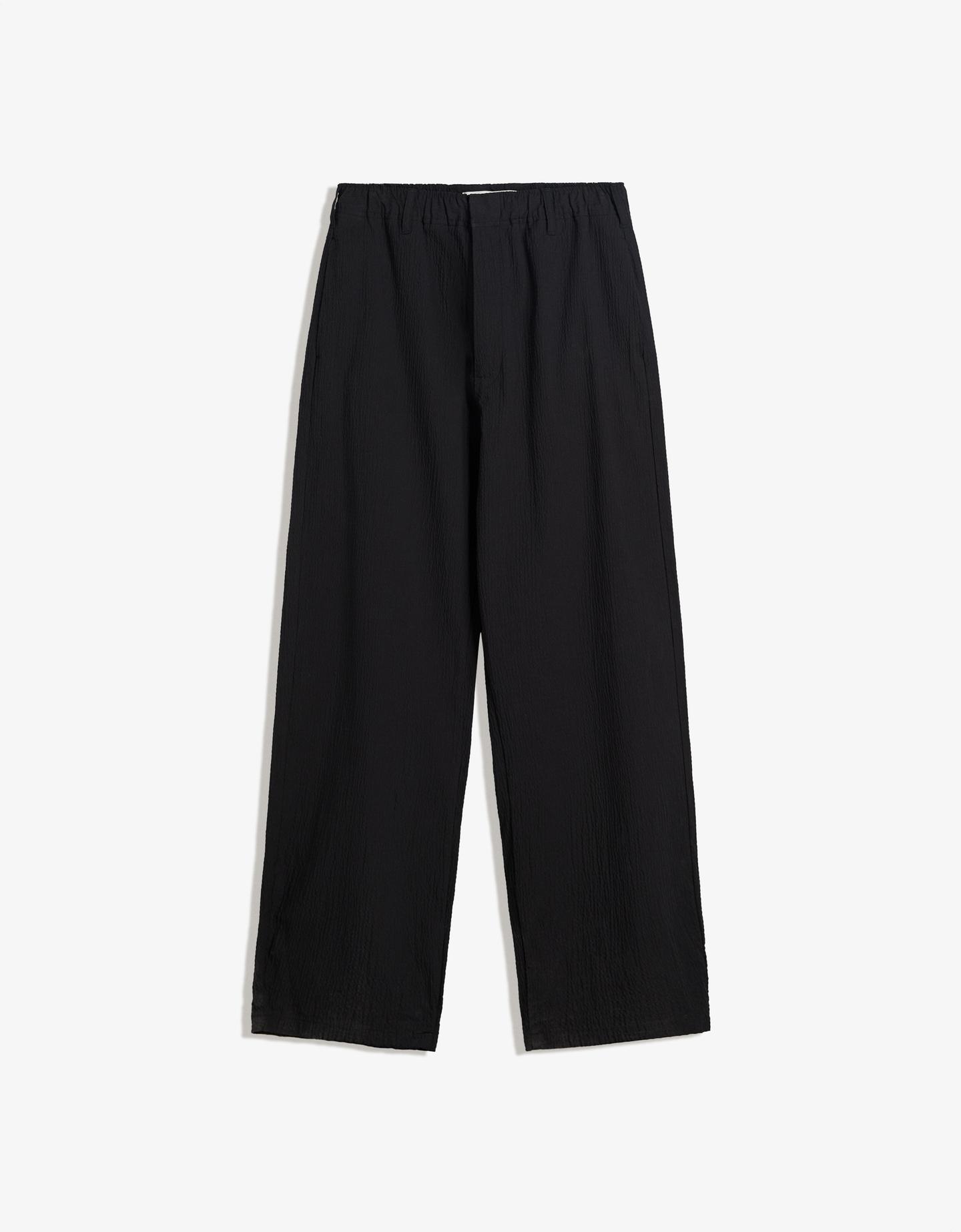 Bershka spodnie o kroju balloon czarny