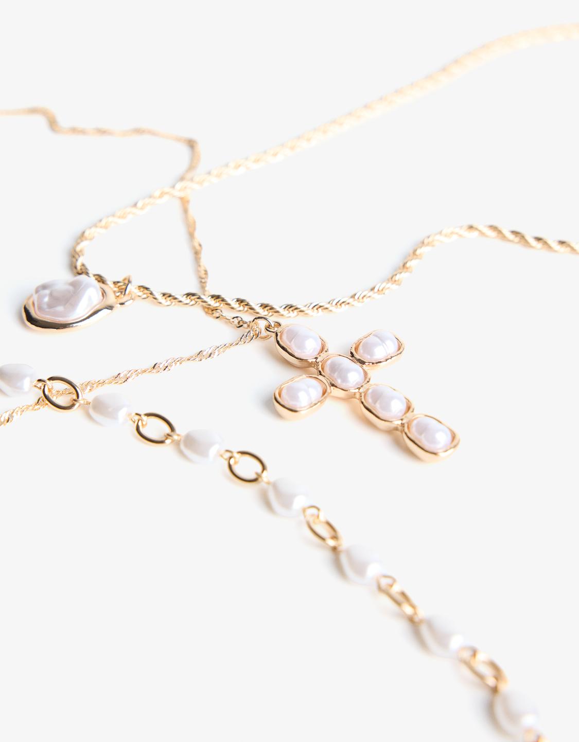 3-pack of pendant necklaces