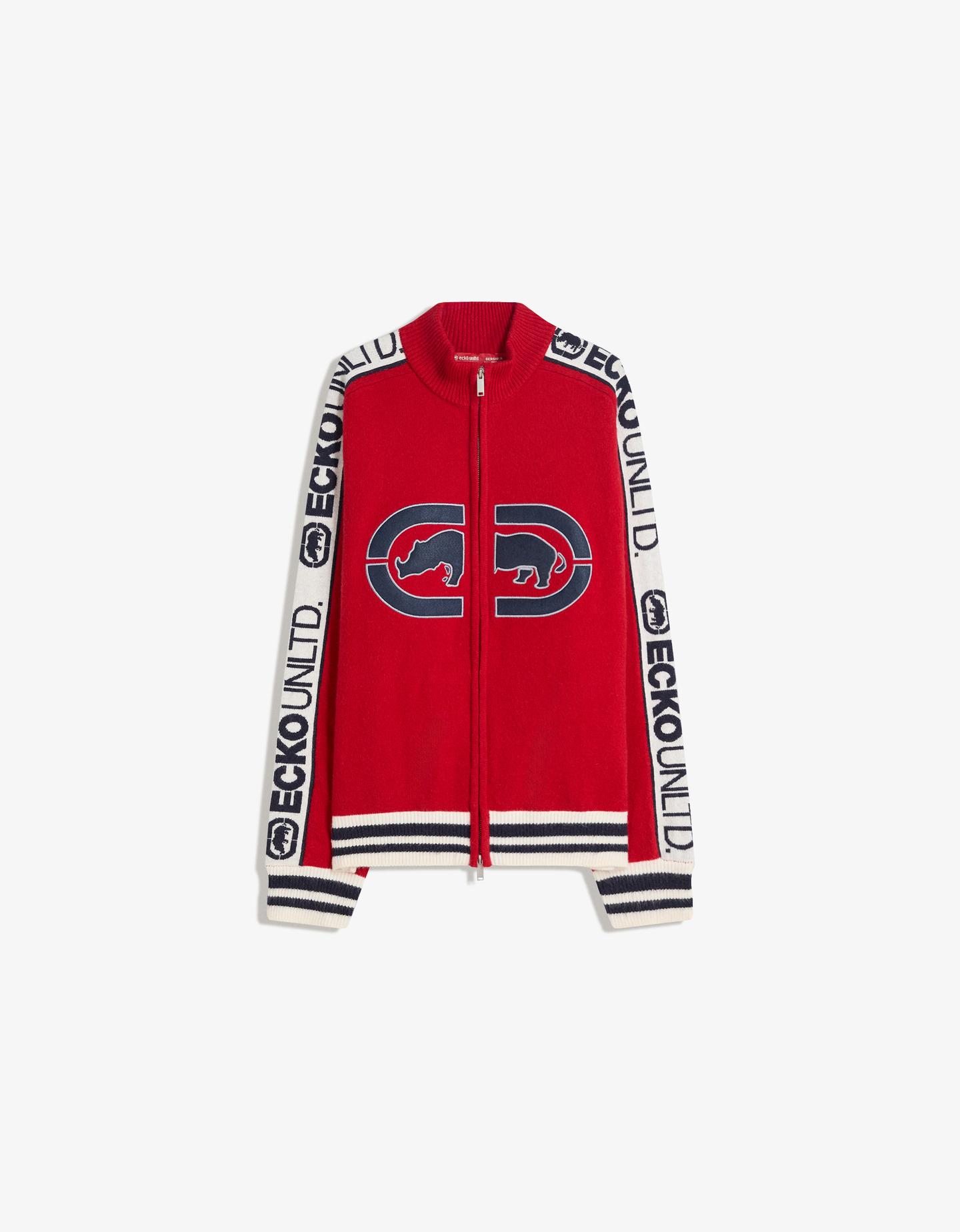 Bershka kurtka ecko unltd czerwony