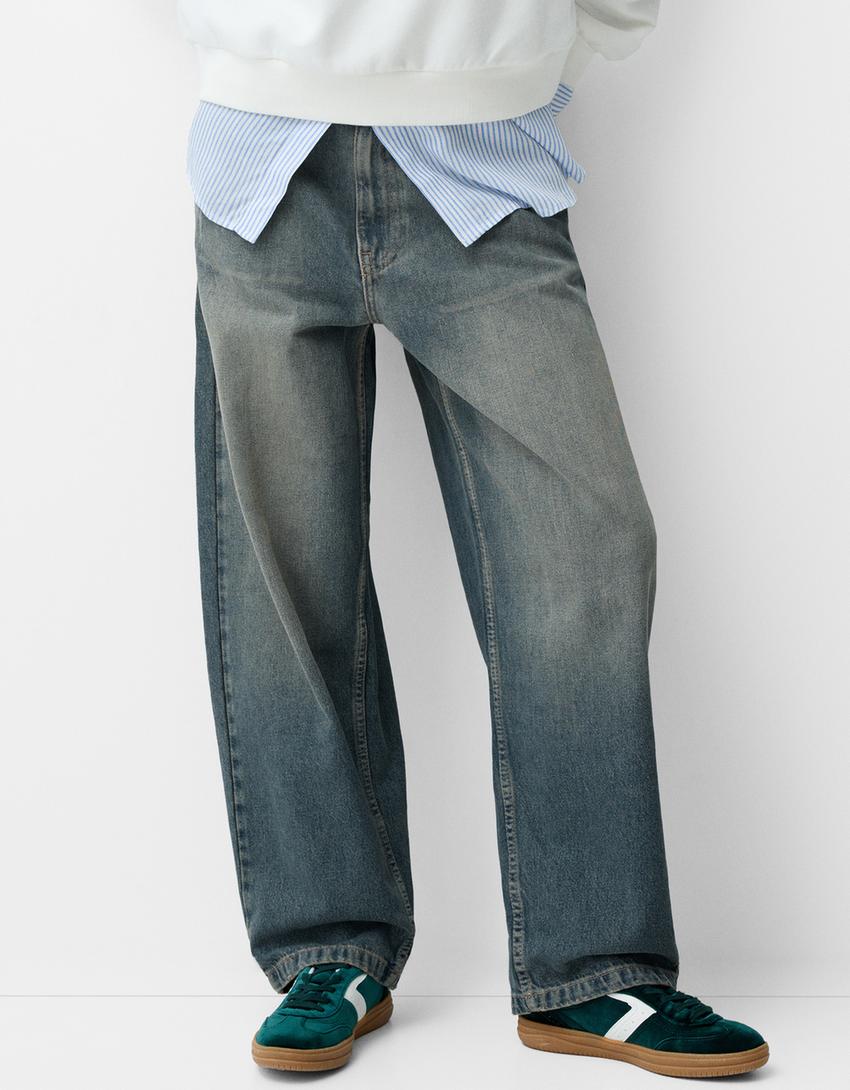 Skater jeans-Green-1