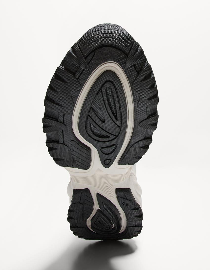 Sneakers multielementi-Bianco-1