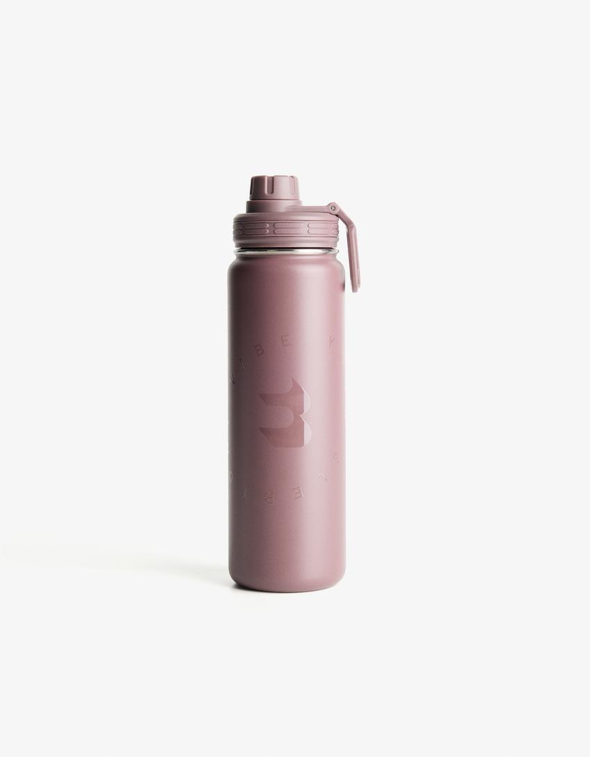 Roestvrijstalen fles-Bruin