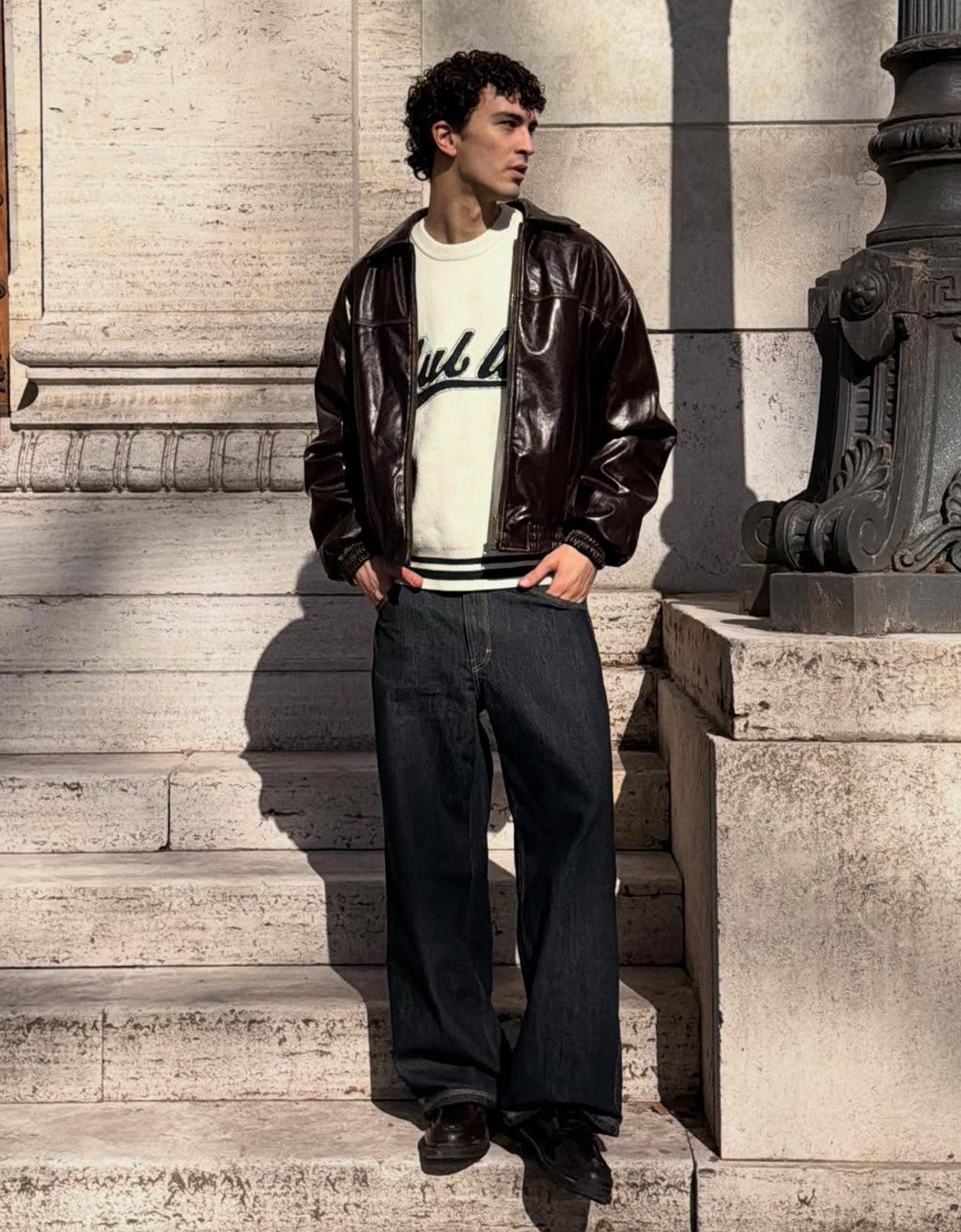 Havlu efektli baskılı jarse - Görsel 30