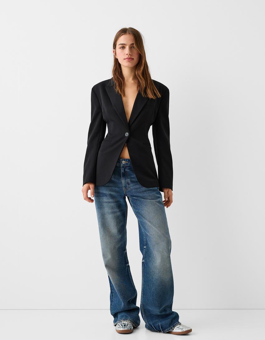 بليزر ضيق-أسود-3