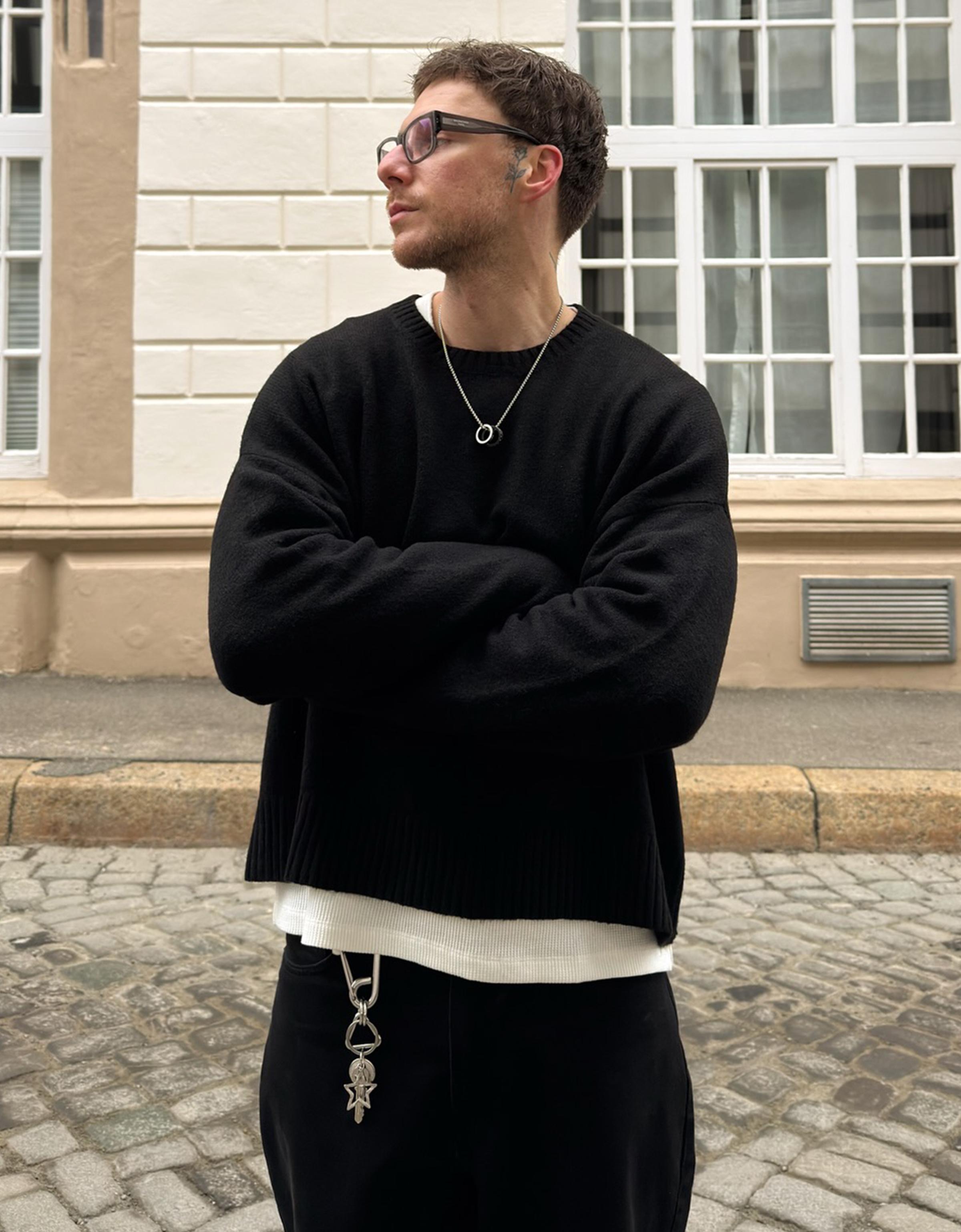 Bisiklet yaka kazak - Görsel 37