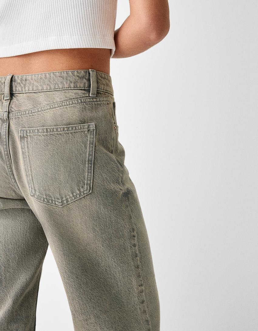 بنطال جينز واسع-رمادي-5