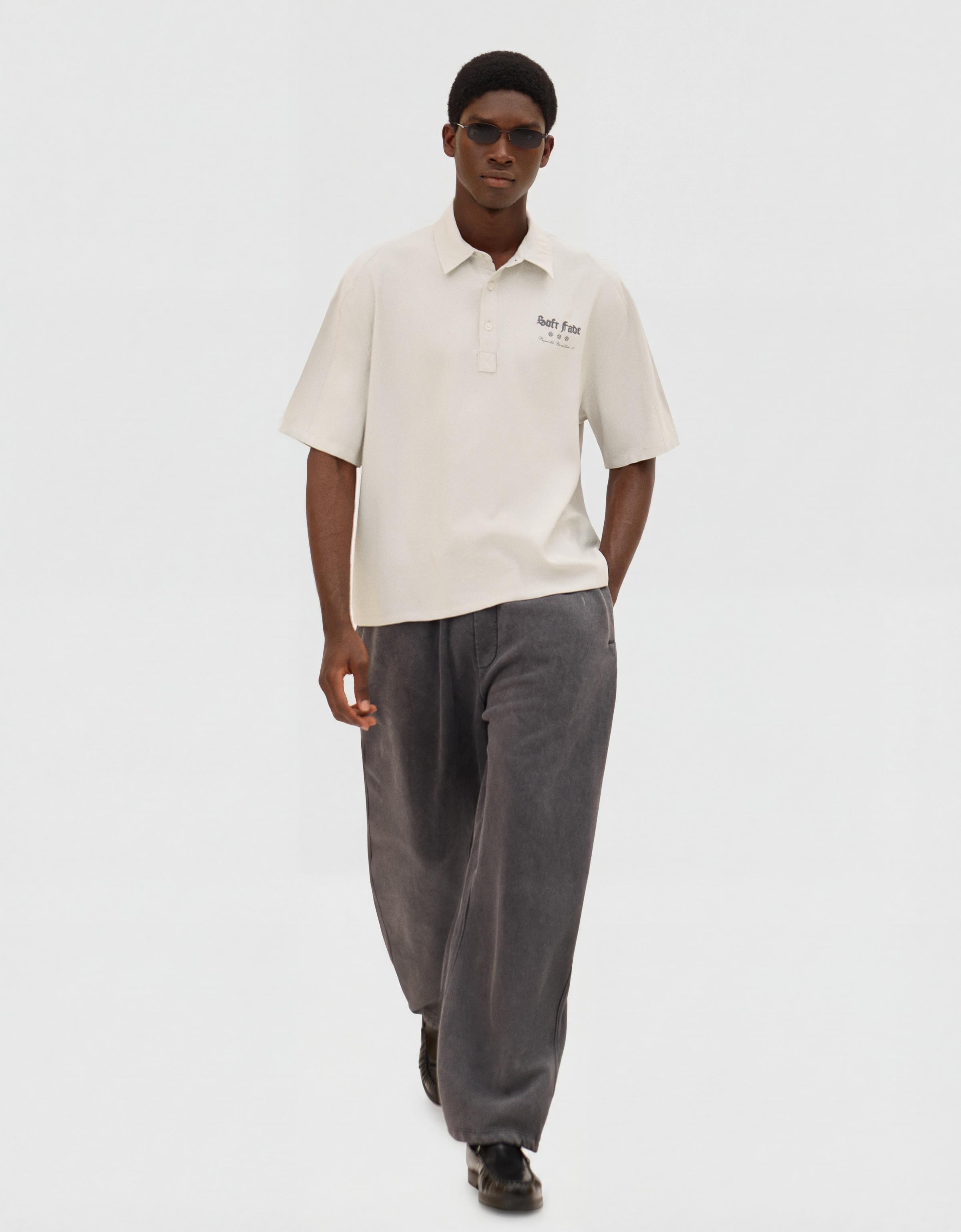 Kısa kollu nakışlı polo - Görsel 38