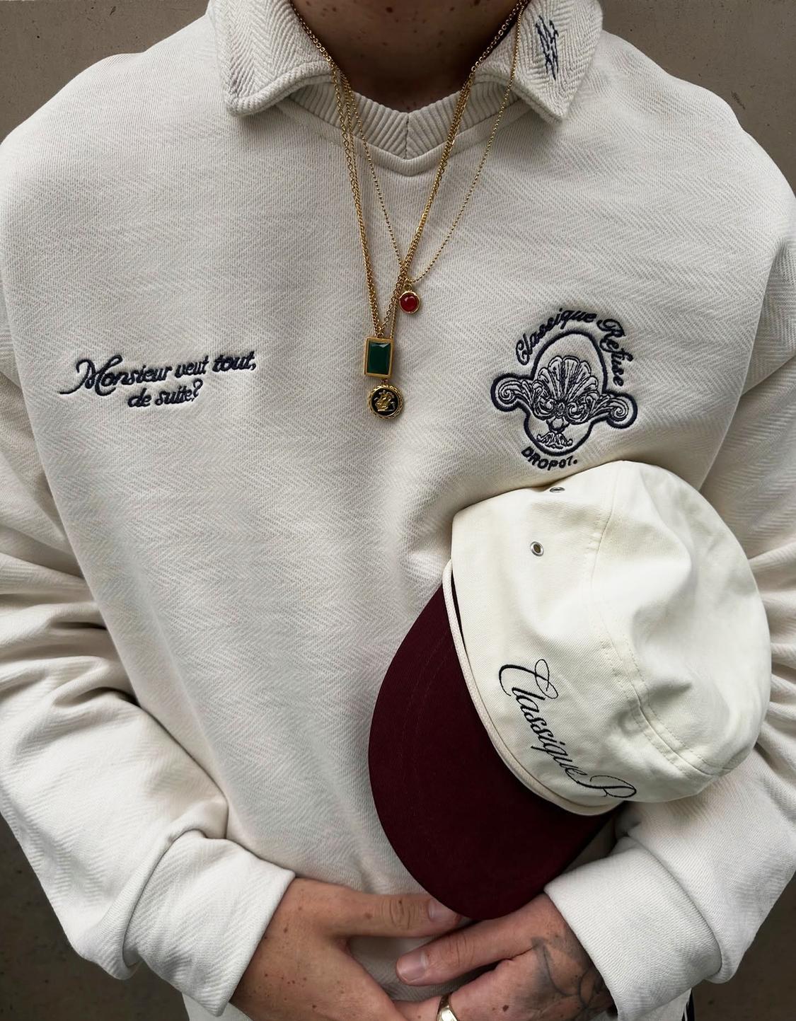 Embroidered cap