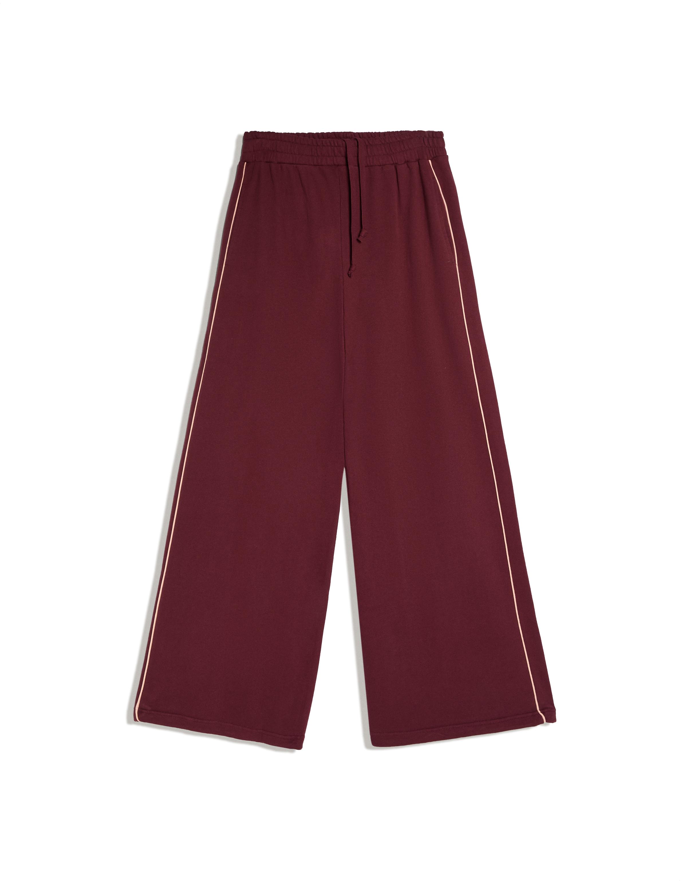 Dancer plush joggers — Maroon