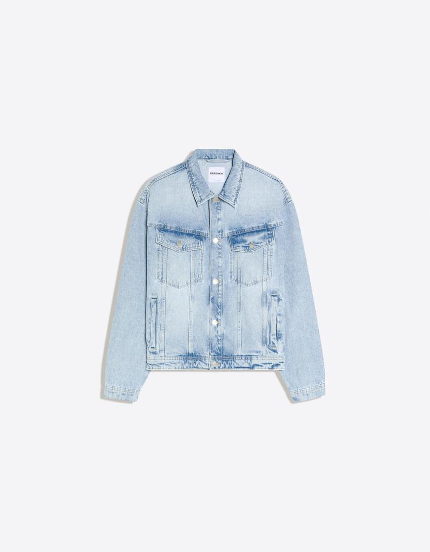 Denim jacket-Light blue