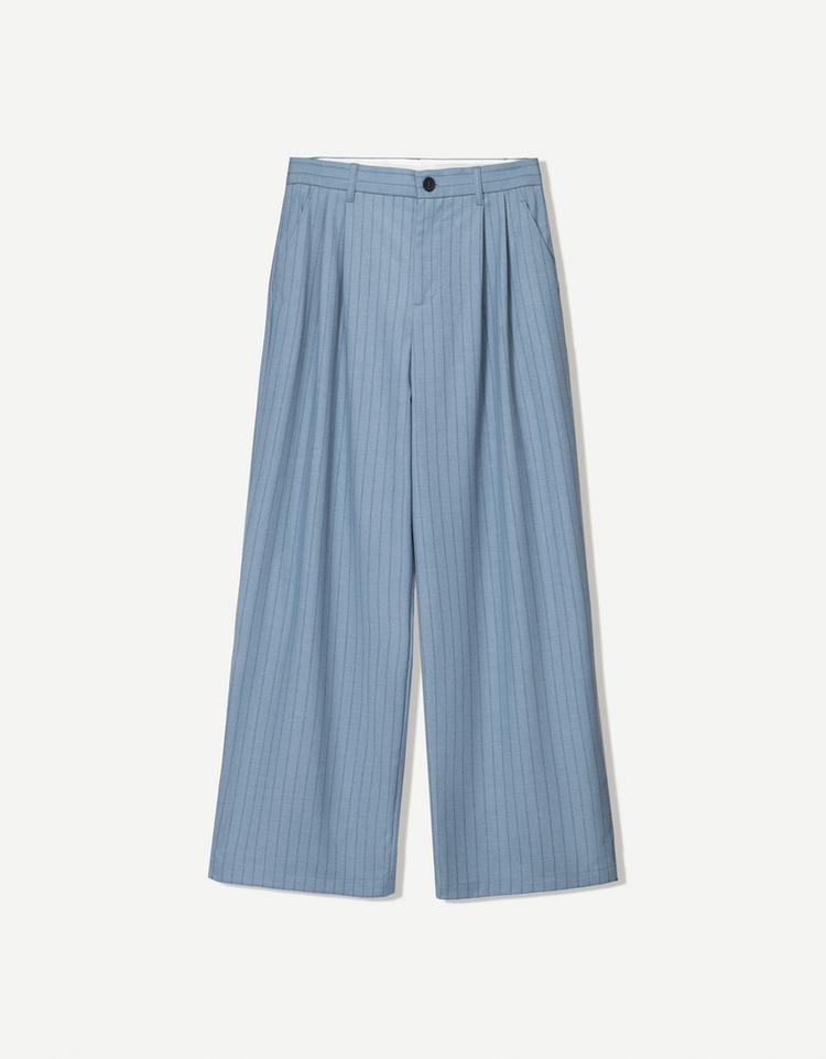Low-rise baggy trousers