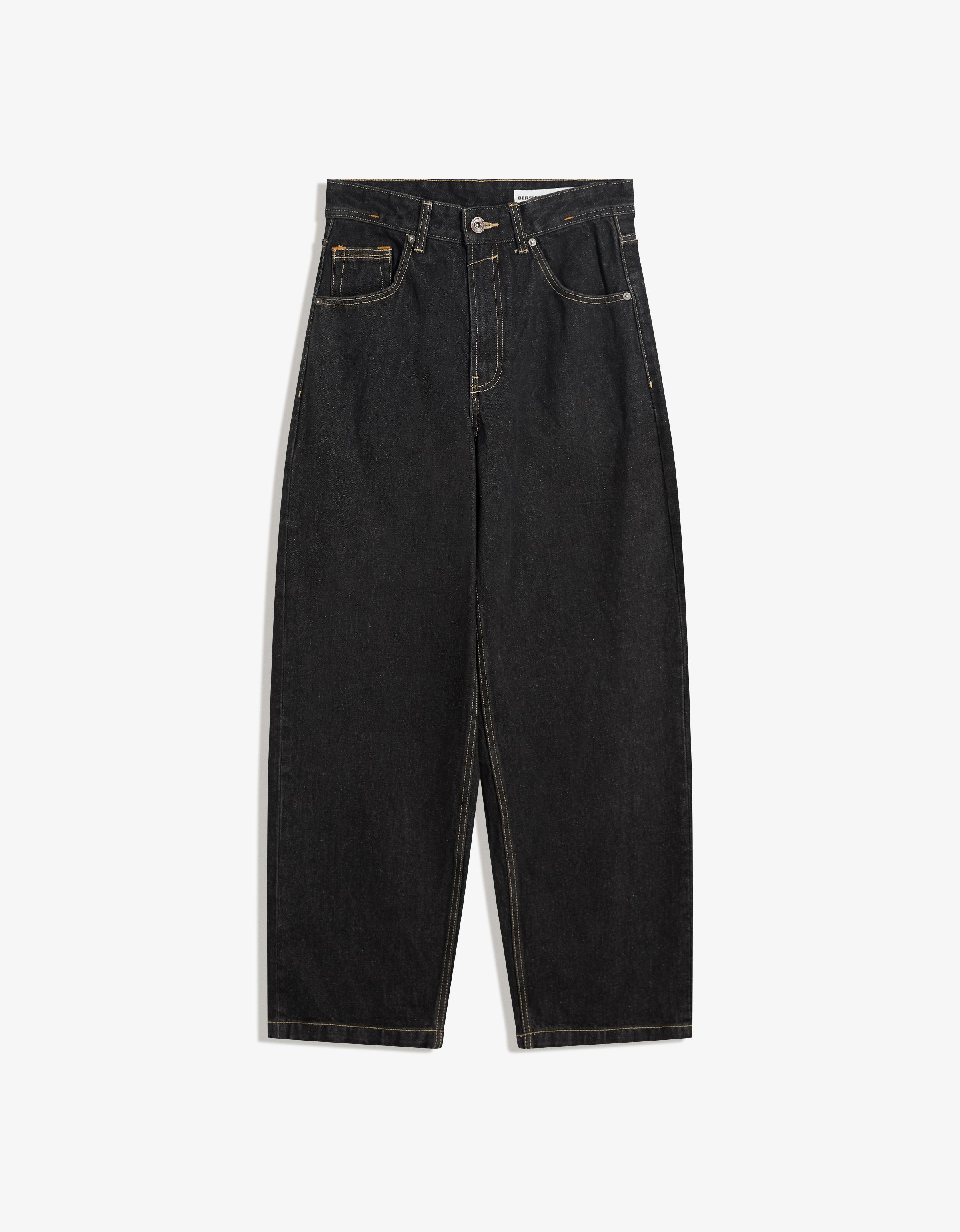 S layered work denim theredthread wh×bk THEREDTHREAD / ザレッドスレッド】S layered work denim