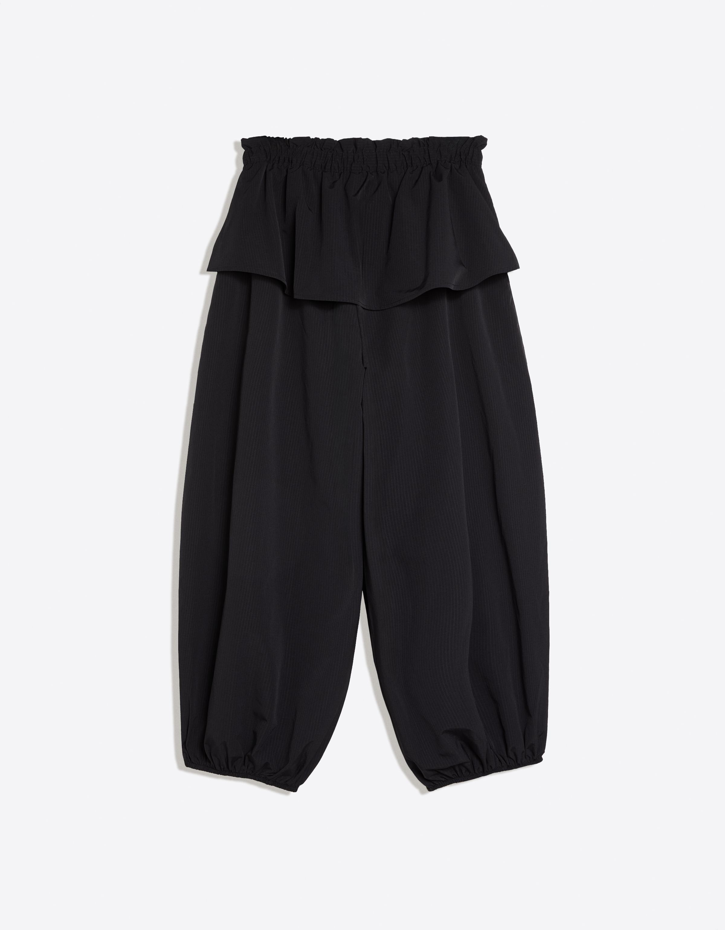 Bershka Peplum detaylı teknik pantolon görsel 2