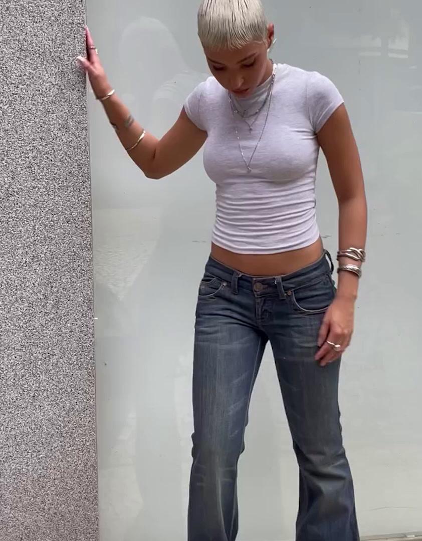 Kısa kollu bisiklet yaka tişört - Görsel 205