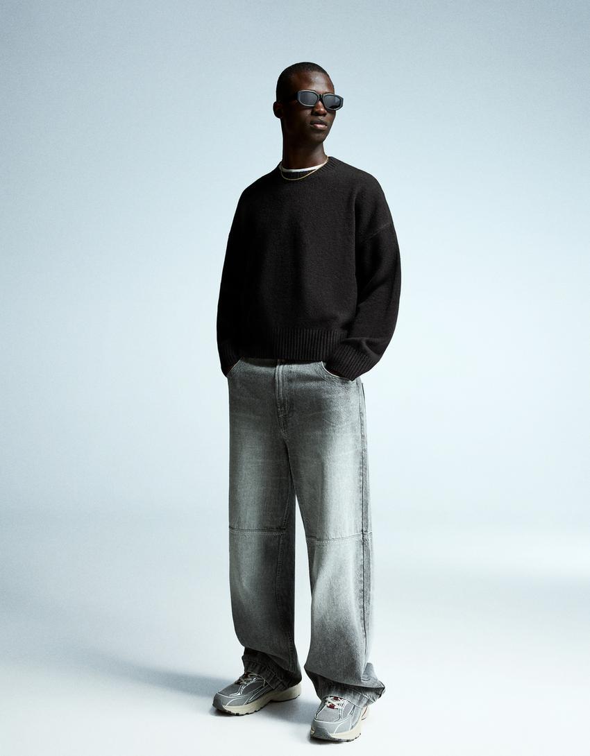 Sweater cropped-Preto