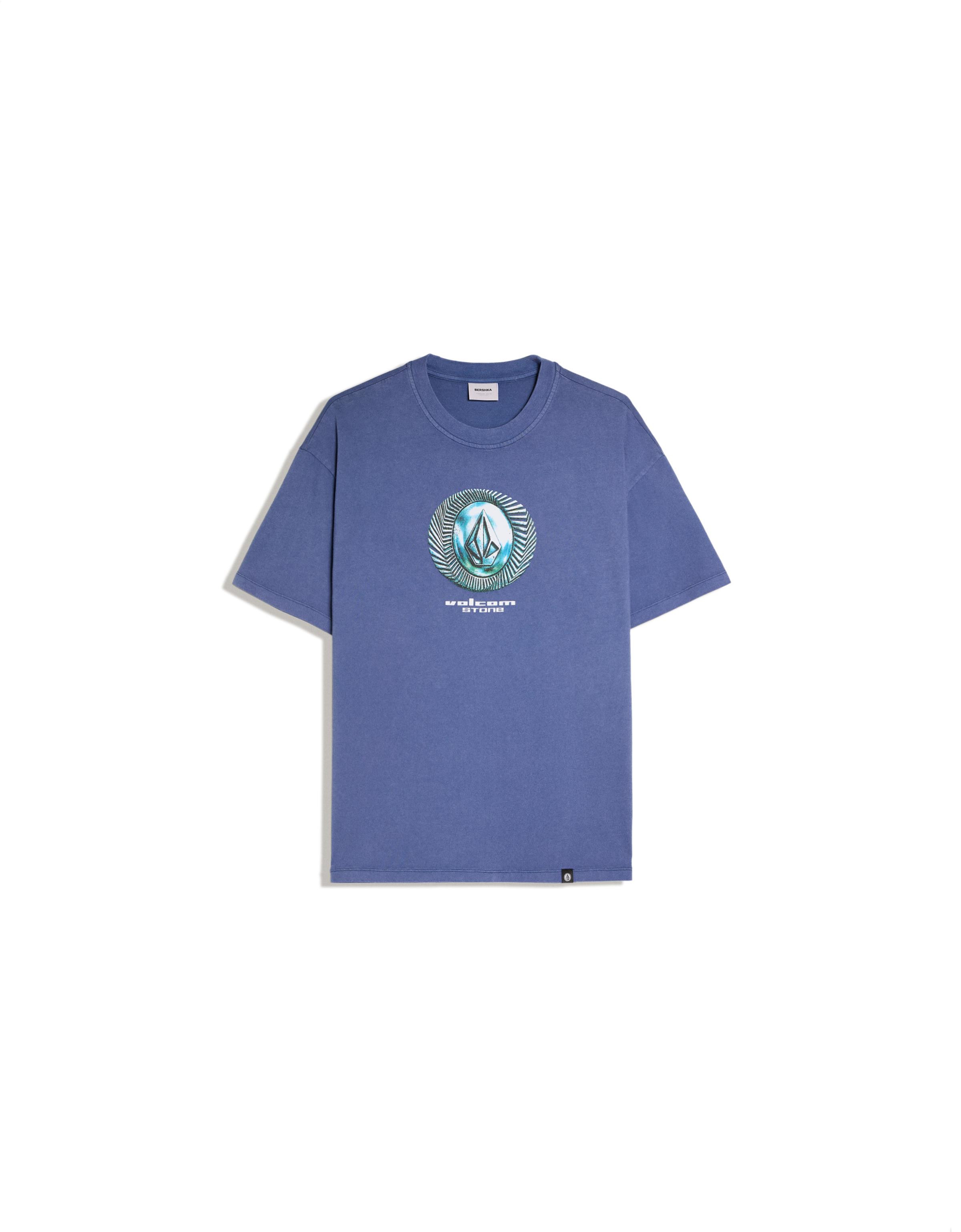 VOLCOM relaxed fit T-shirt — Light blue