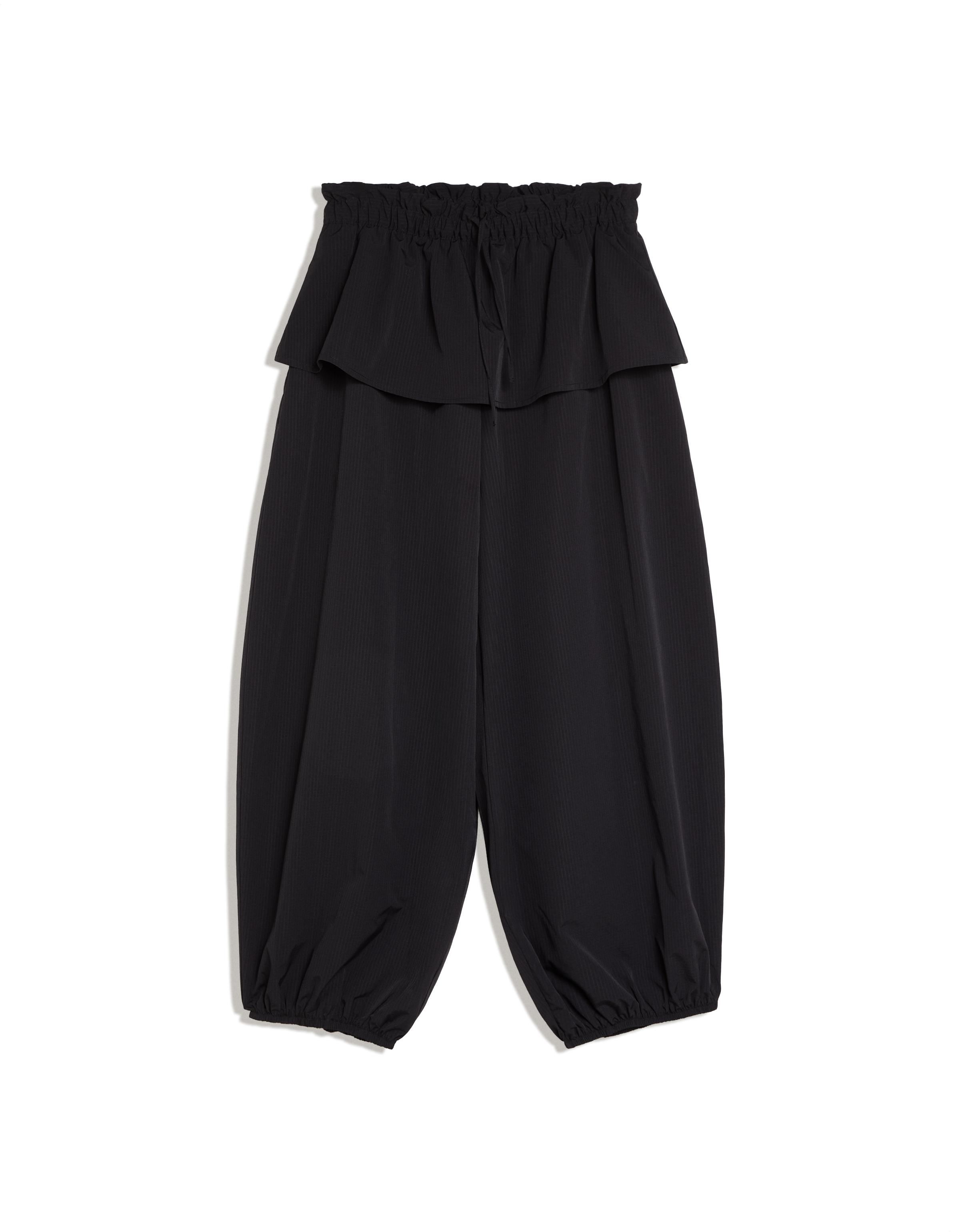 Bershka Peplum detaylı teknik pantolon görsel 3