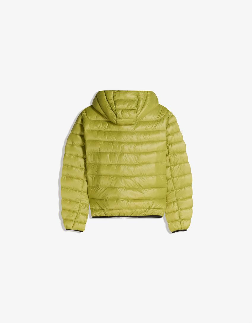 Blusão acolchoado leve-Verde