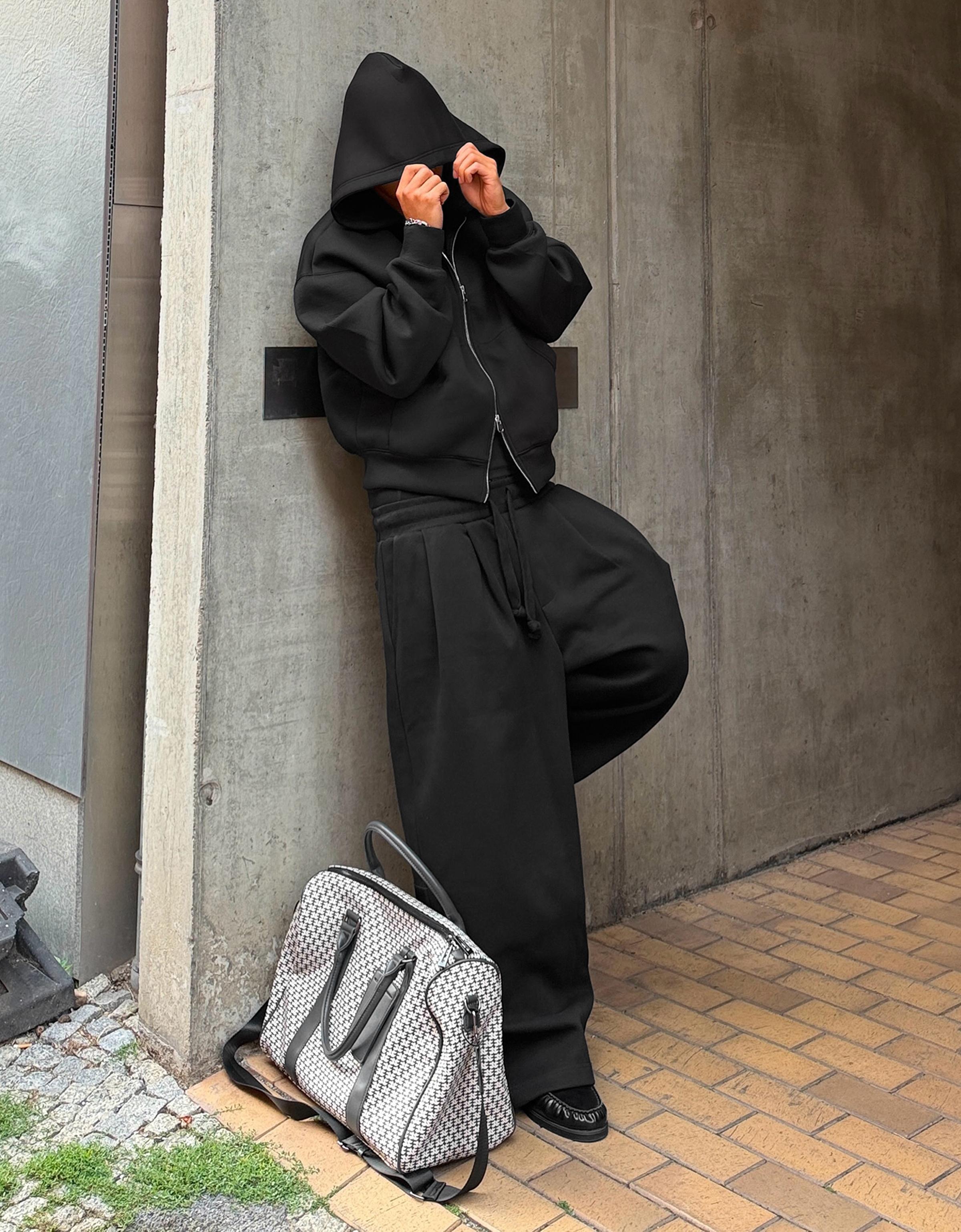 Bershka Balloon fit teknik pantolon görsel 6