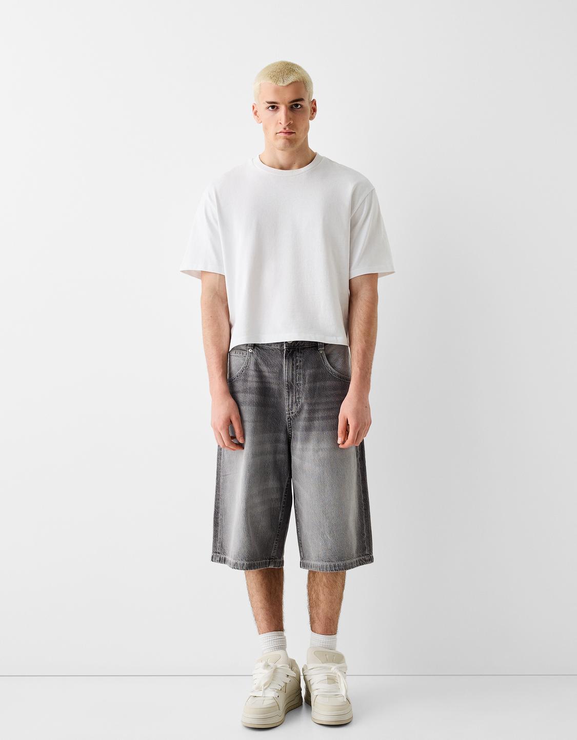 Super baggy jorts super baggy shorts | Bershka