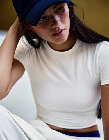 Short sleeve technical fabric breathable & quick-dry T-shirt — Oats 4