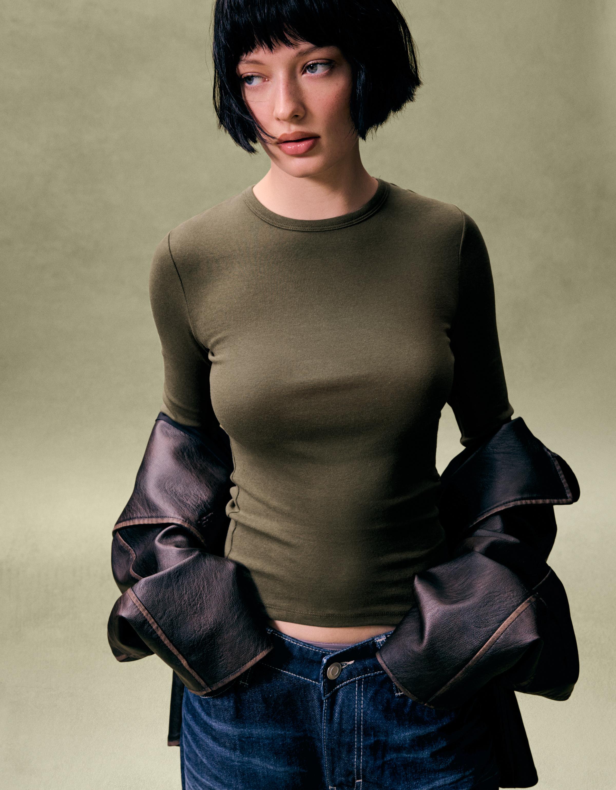 Uzun kollu tişört - Görsel 373