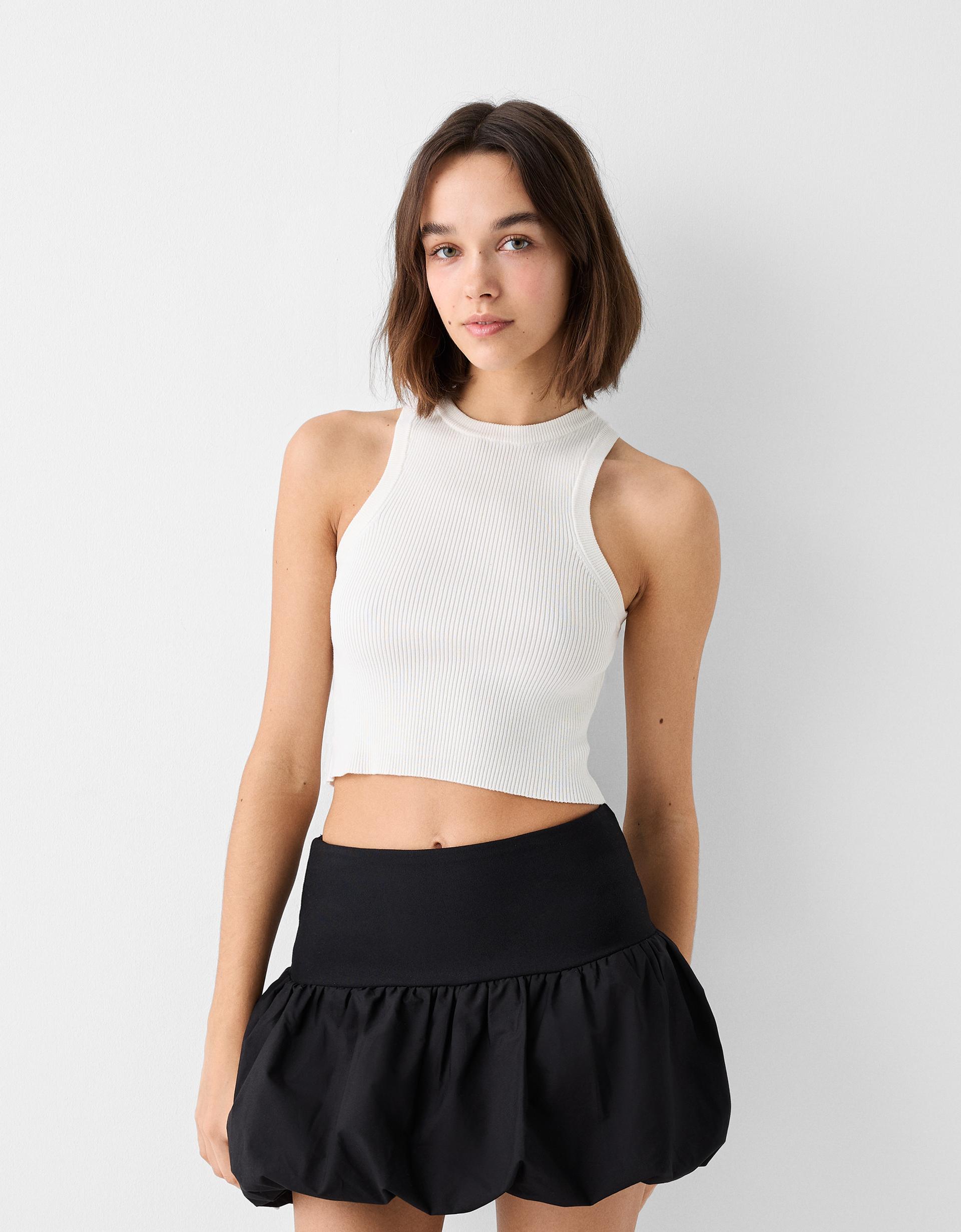 Balloon mini skirt - Skirts & Shorts - BSK Teen | Bershka