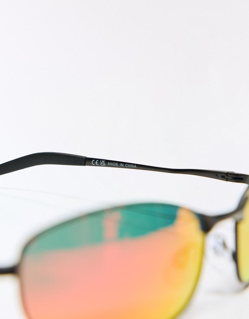 Lunettes de soleil sport polarisées-Rouge