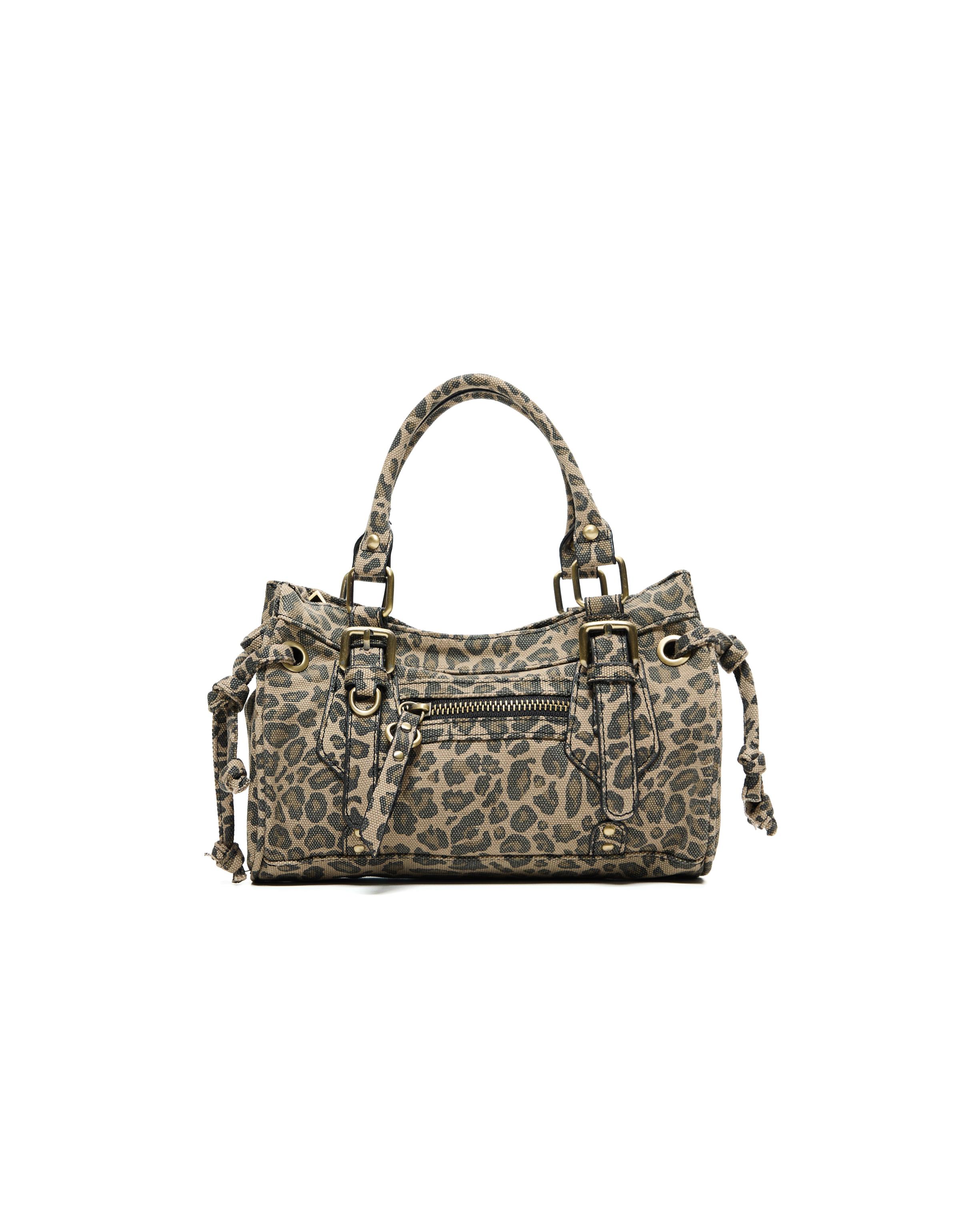 Mini buckle bag — Khaki