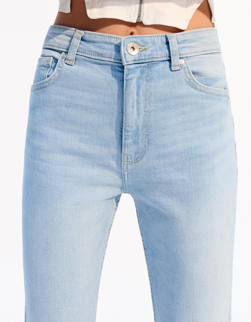 Flared jeans-Light blue-2