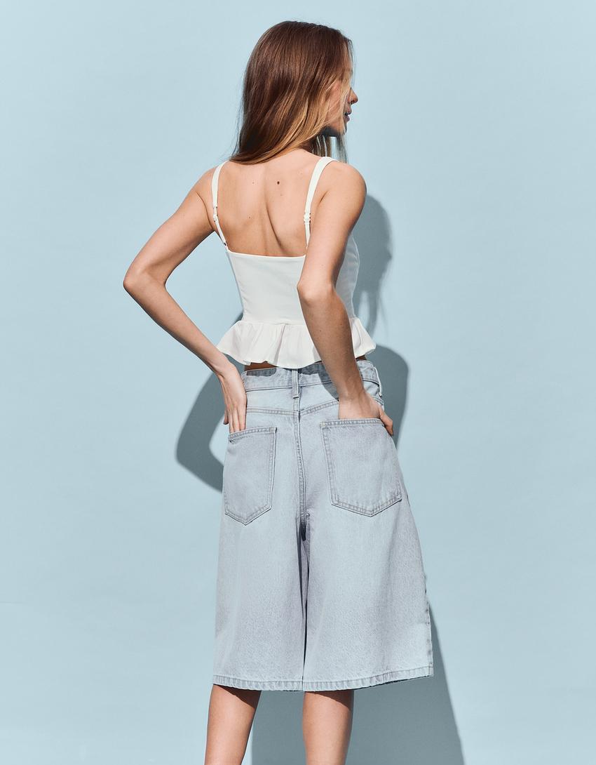 Corset top-Cream-2