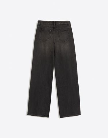 Low-rise wide-leg jeans — Black 6
