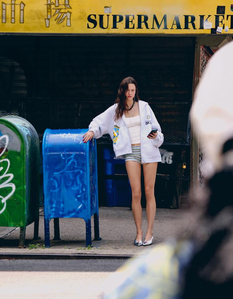 Sudadera cremallera WNBA  capucha