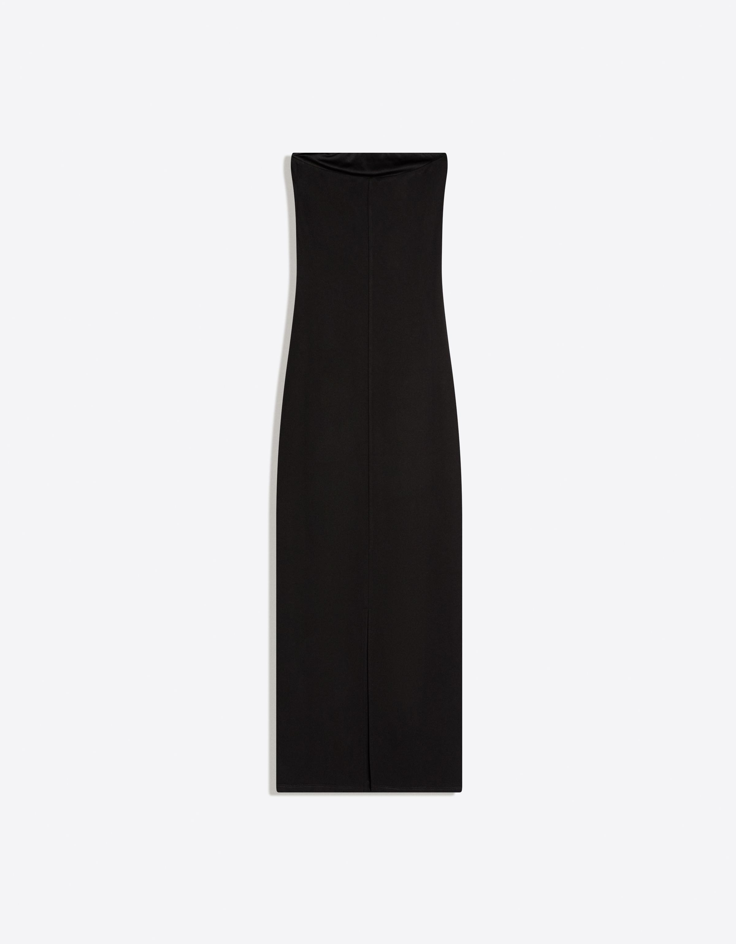 Bandeau triko midi elbise - Görsel 2