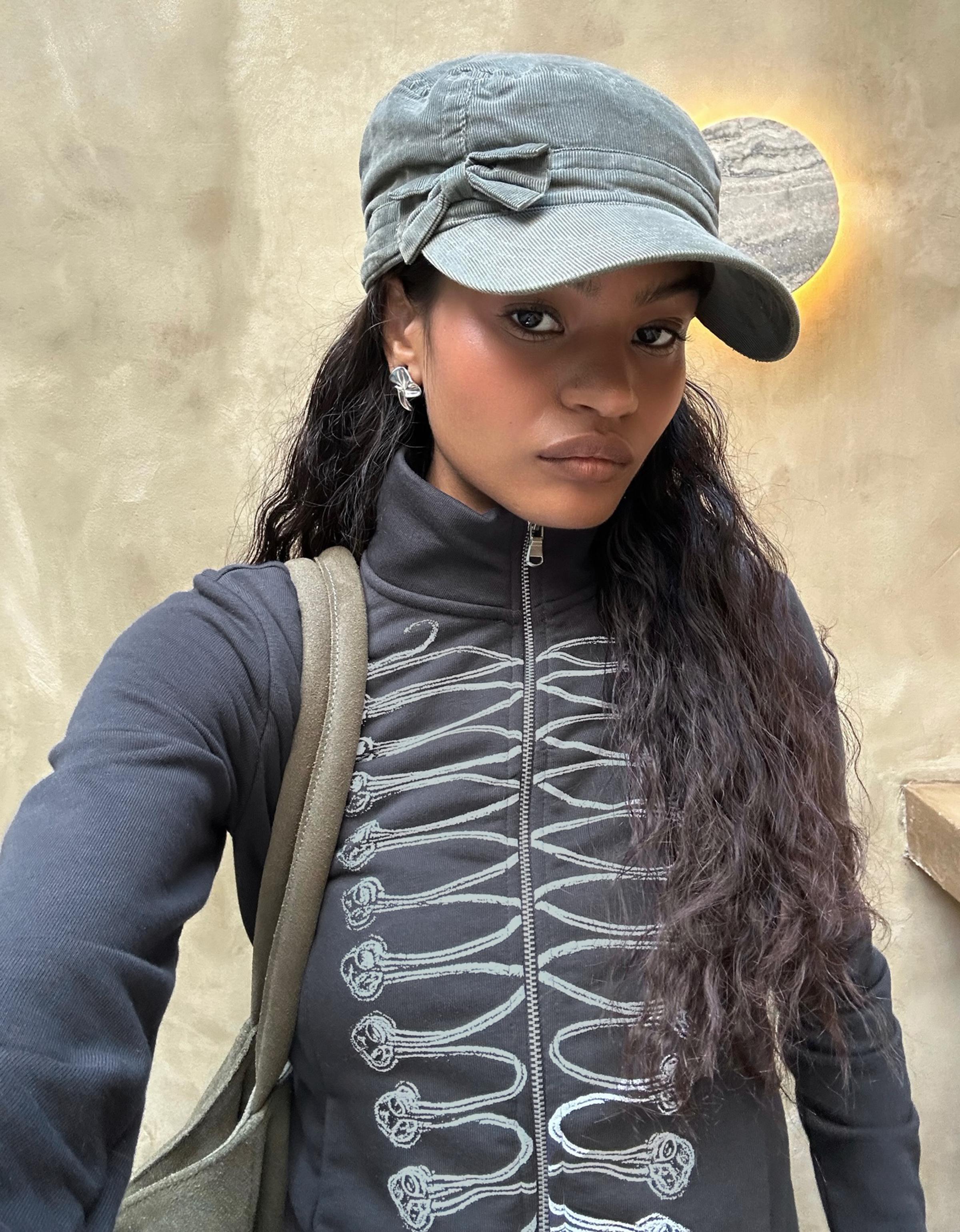 Fitted graphic jacket
