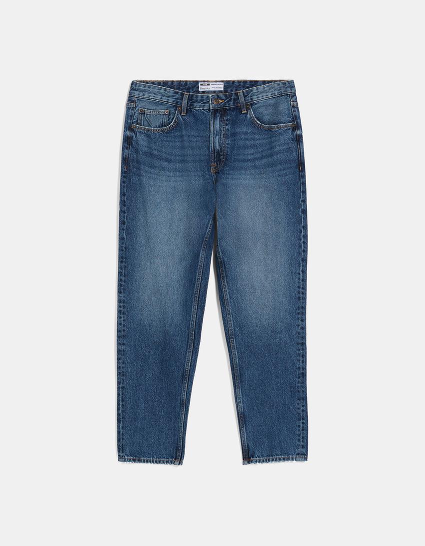 Jeans straight-Azul-4