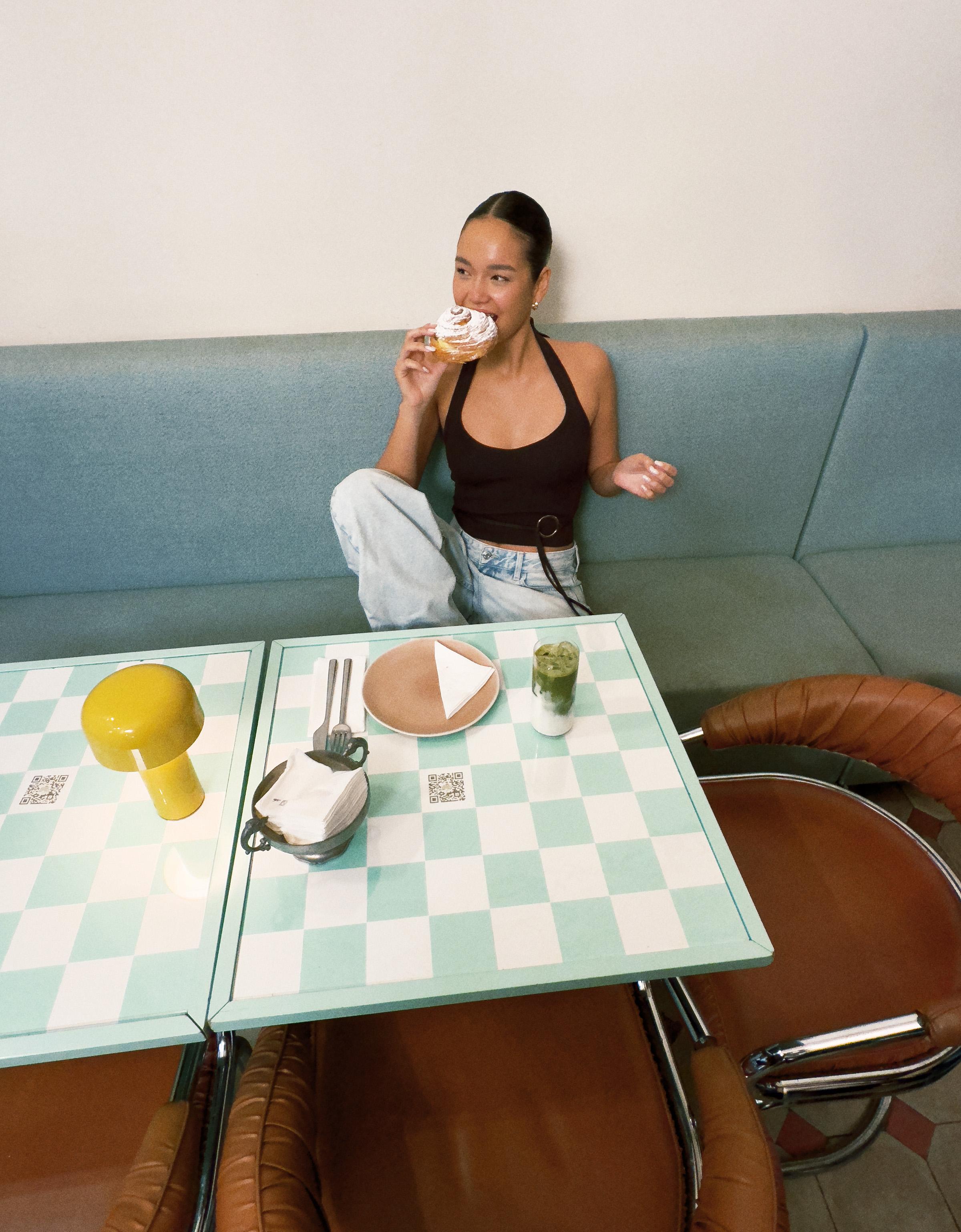 Yüksek bel geniş paça barrel fit jean - Görsel 111