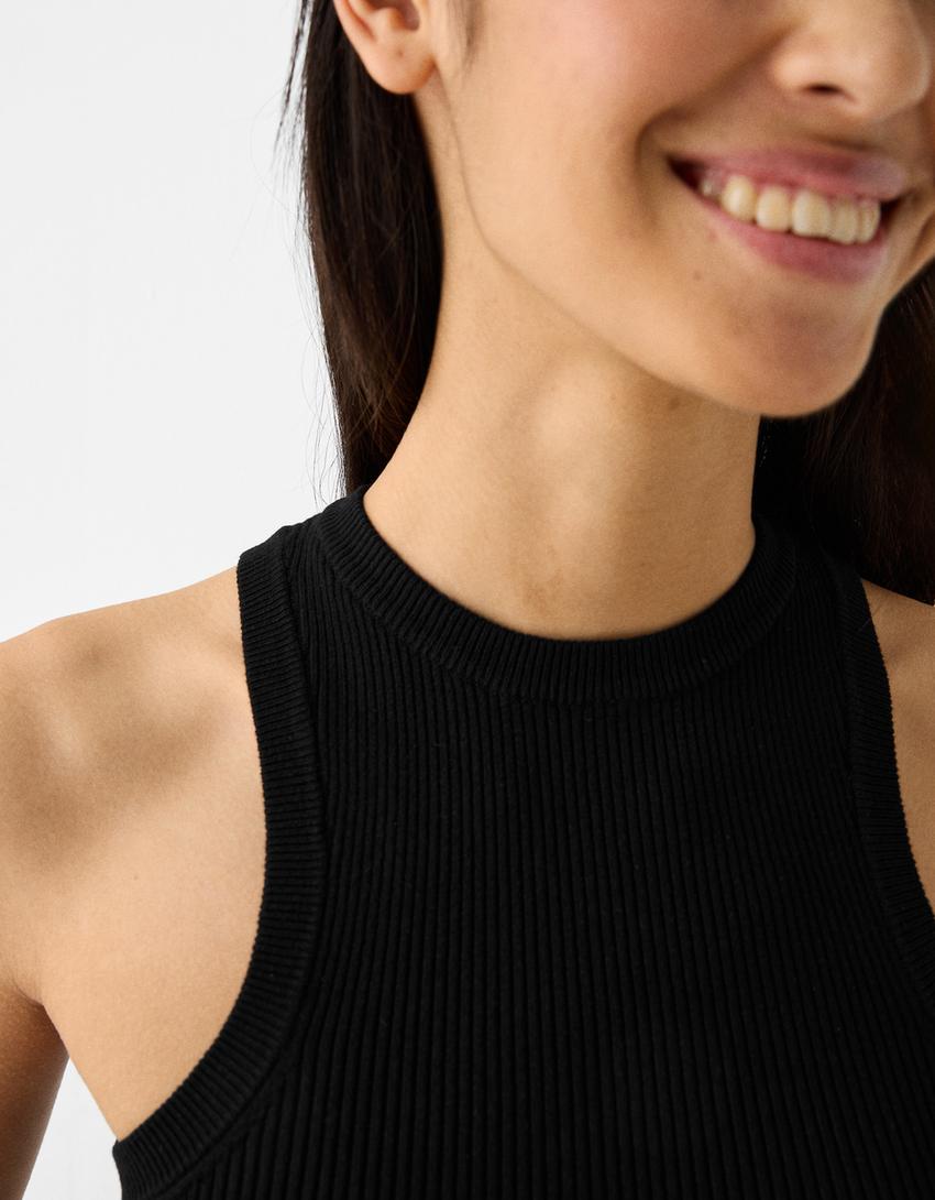 توب دون أكمام-أسود-5