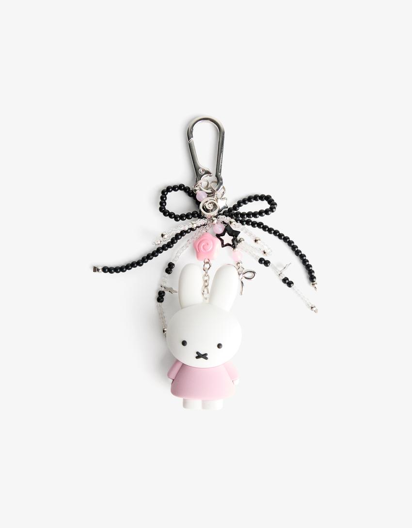 Miffy key ring-White
