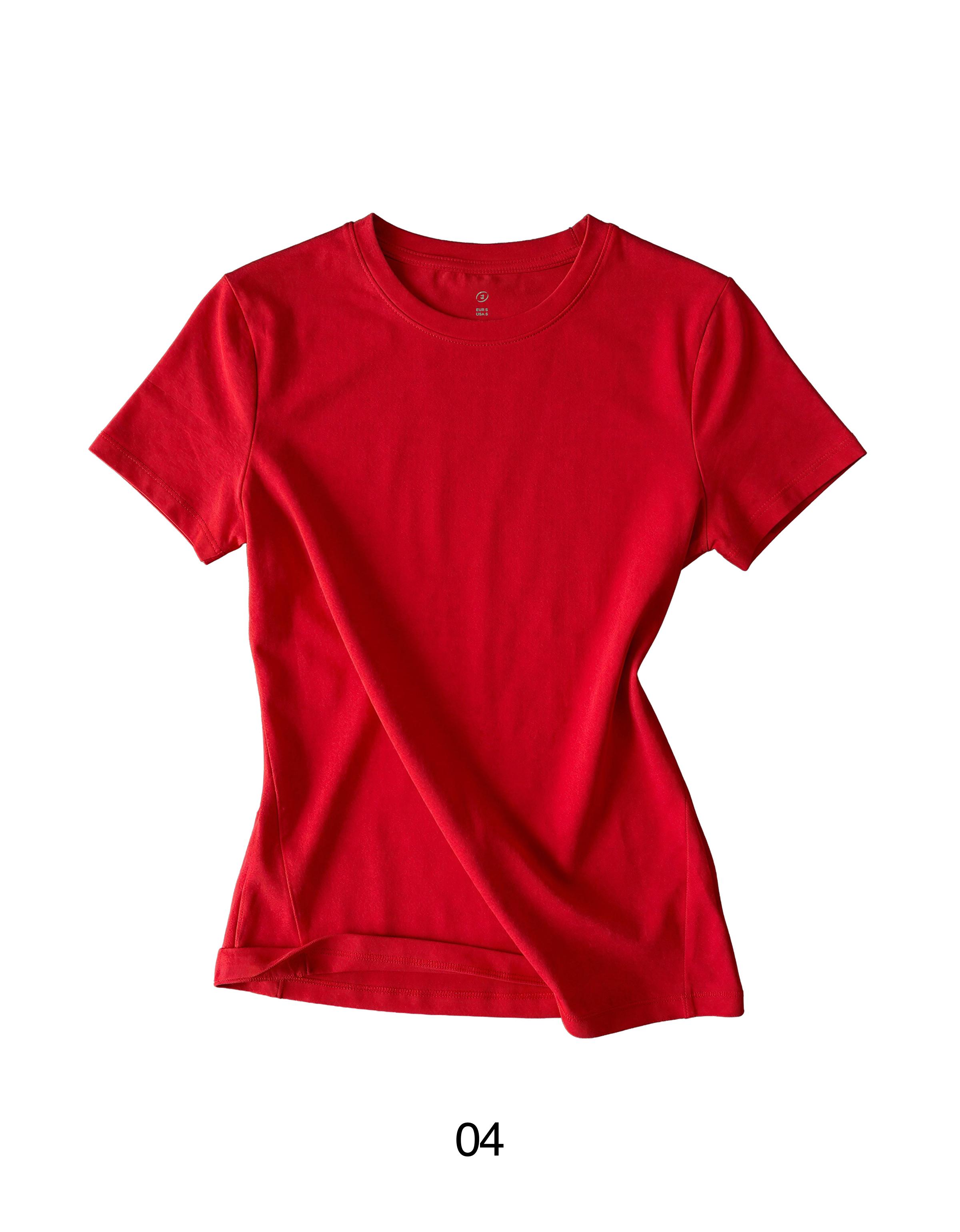 Short sleeve technical T-shirt Breathable & Quick Dry — Red