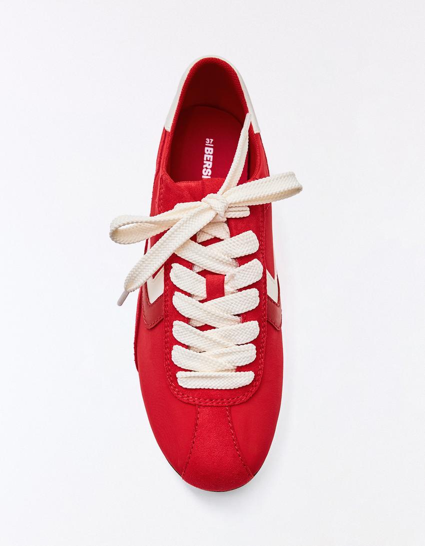 Patike sa tankim đonom-CRVENA