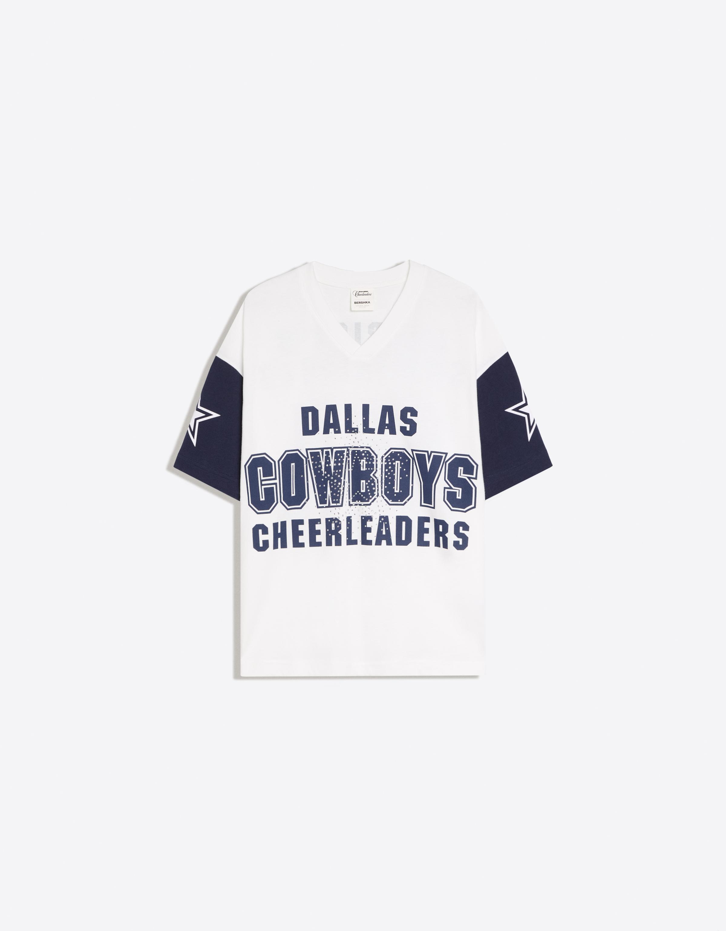 Dallas Cowboys Cheerleaders short sleeve T-shirt — Off white