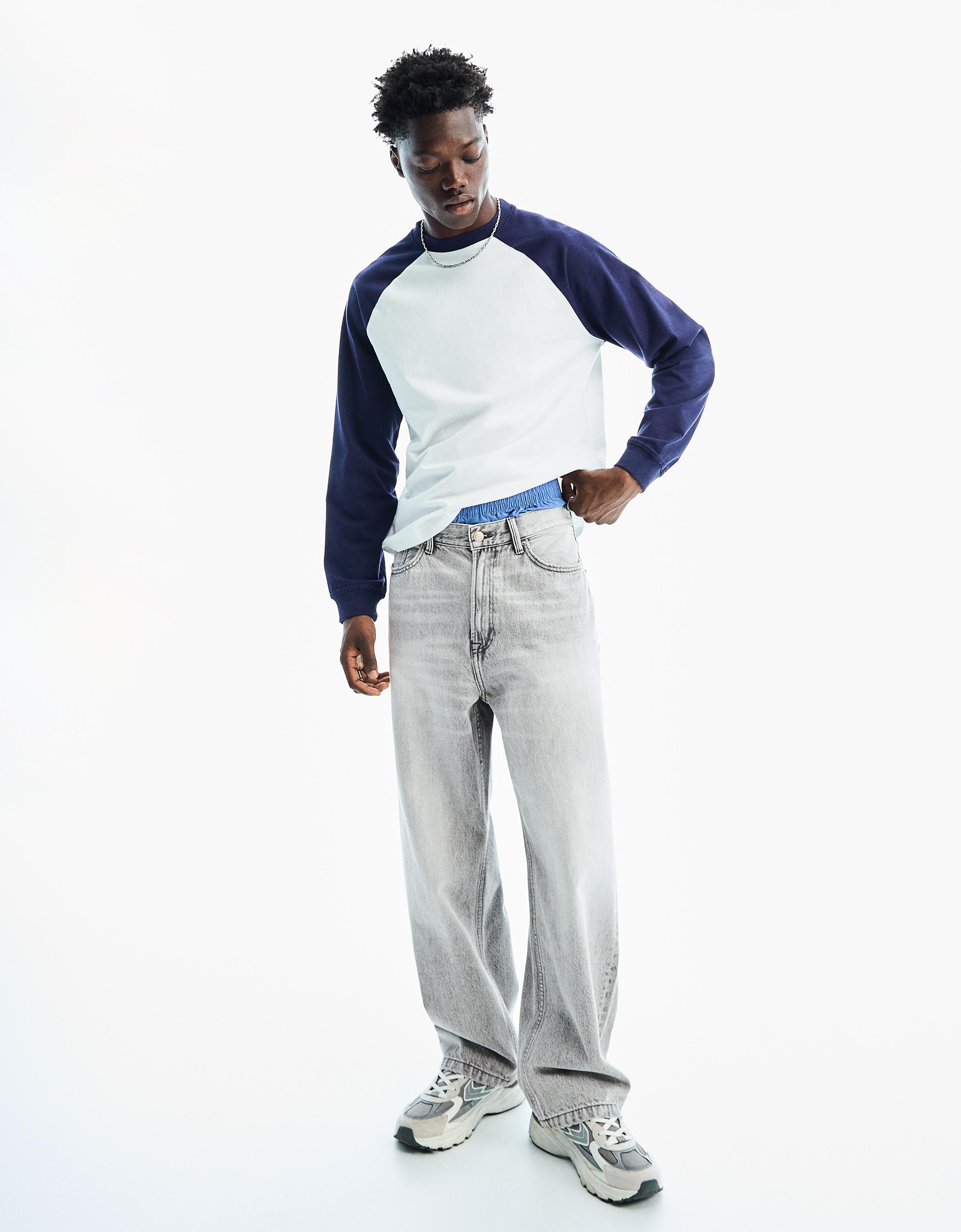 Baggy jeans — Grey