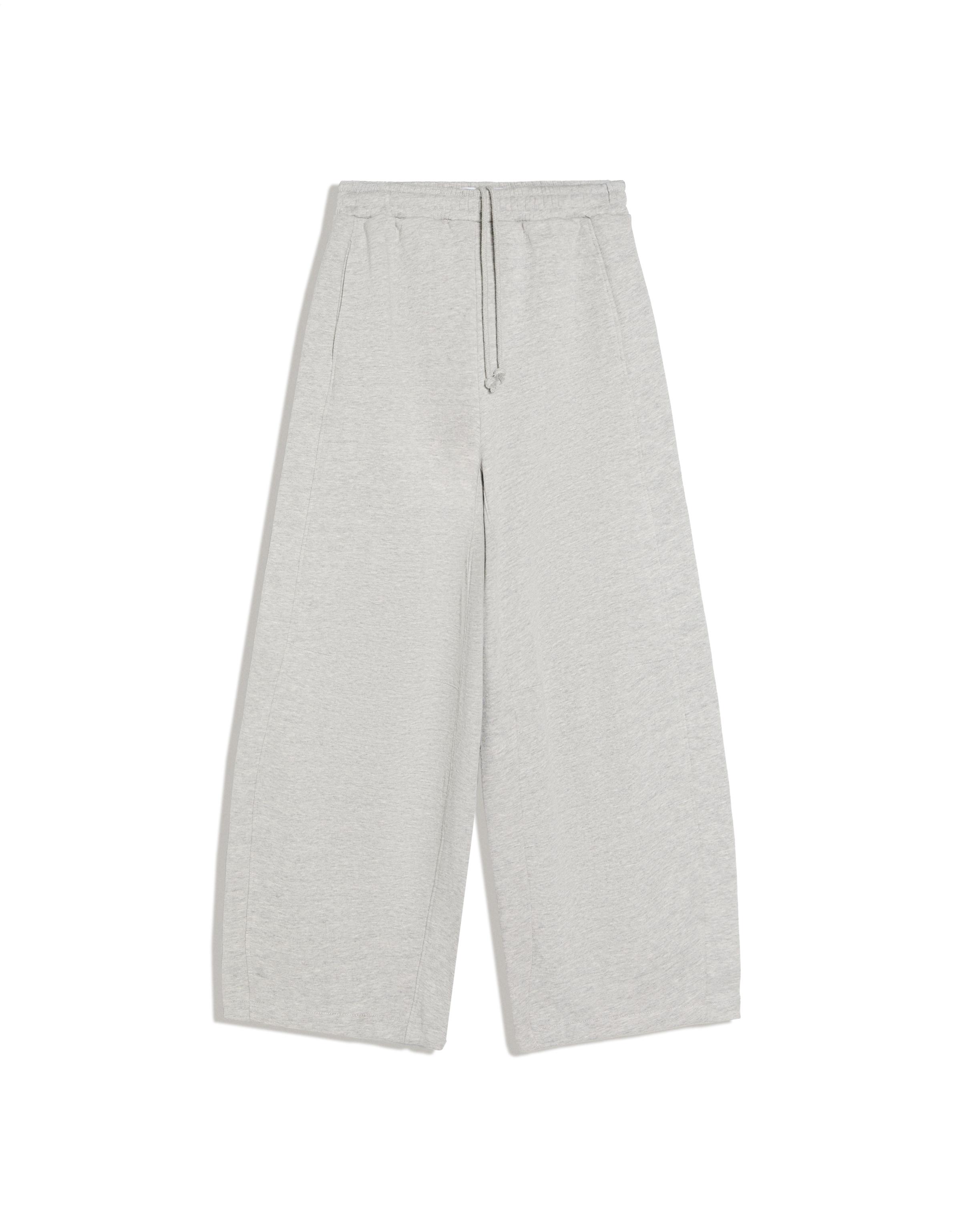 Plush parachute trousers — Grey