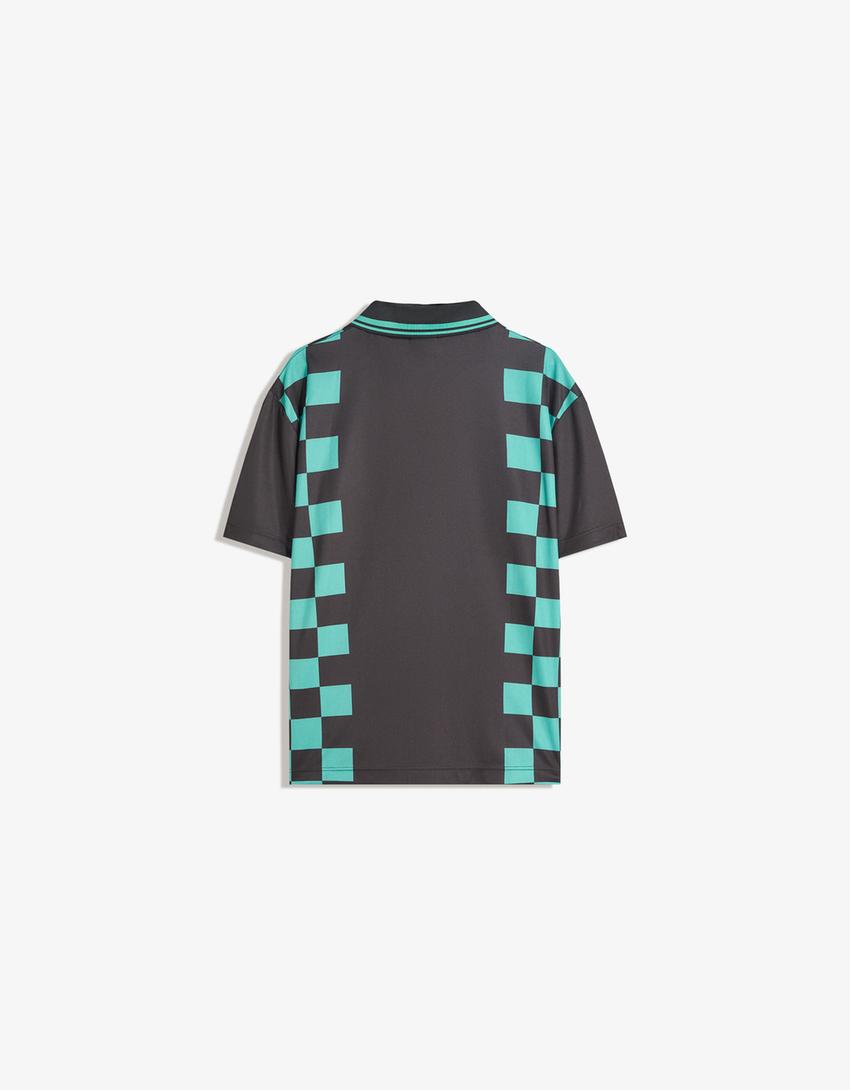 Demon Slayer sports T-shirt-Black-1