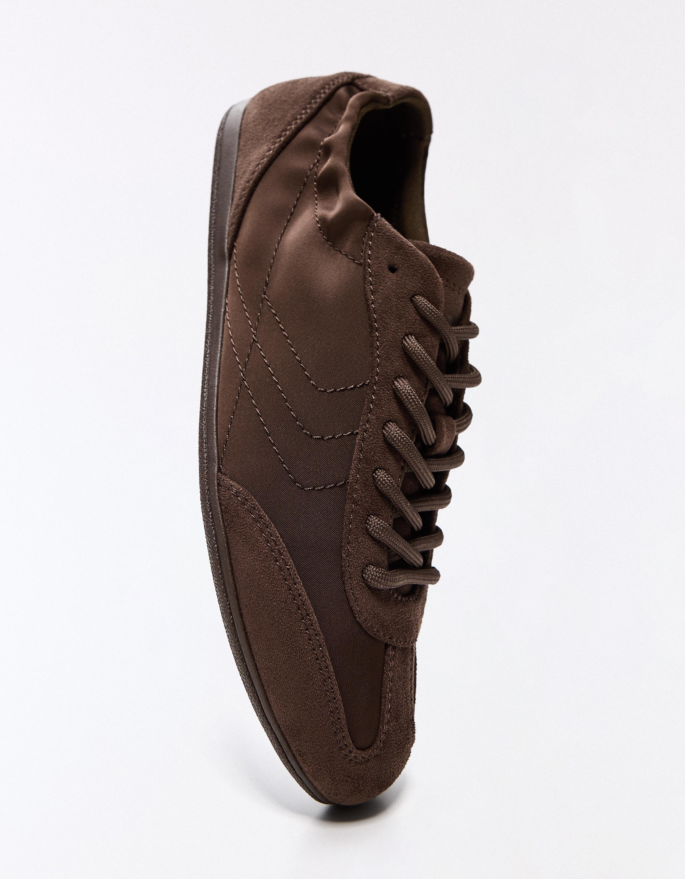 Thin Trainers — Brown